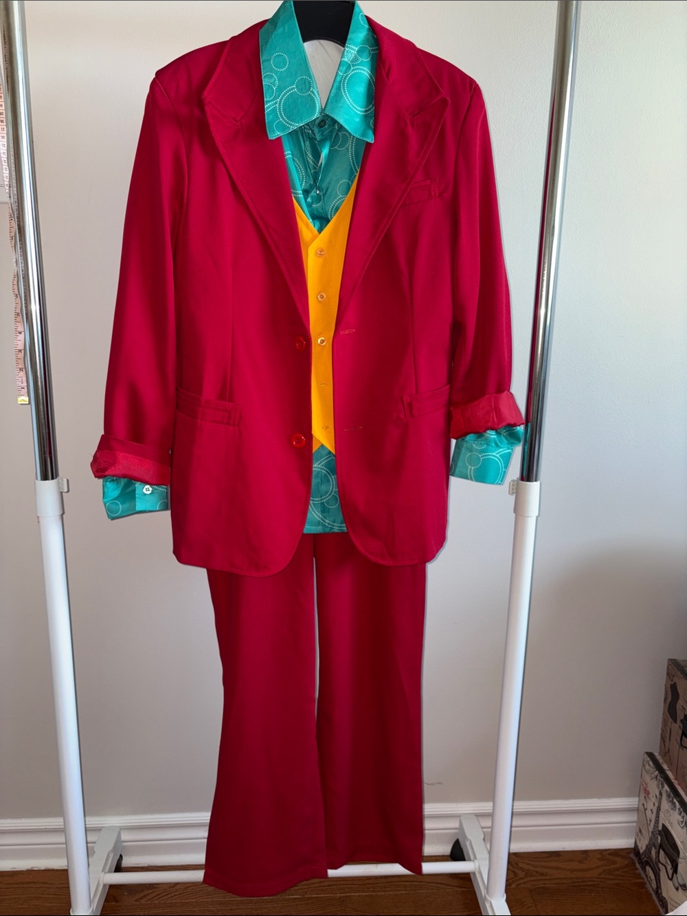 🎃 Joker Adult XS Four-Piece Costume
